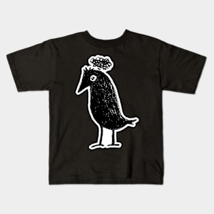 Overthinking raven Kids T-Shirt